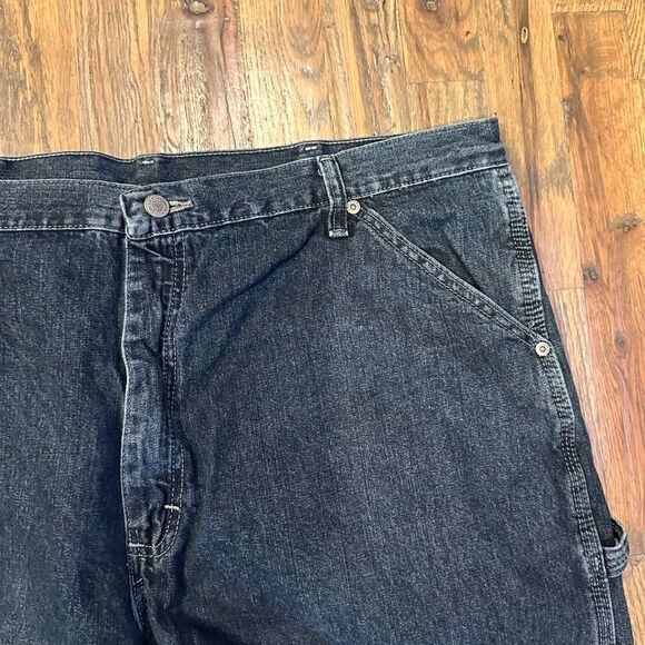 Wrangler carpenter pants 40x30 100% cotton real comfortable jeans - Picture 10 of 16